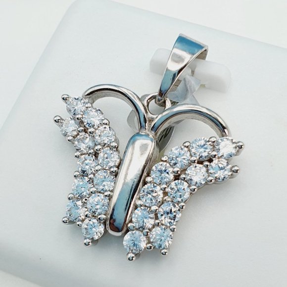 "925 Sterling Silver Cubic Zirconia Pendant, U19254761 - Picture 11 of 11